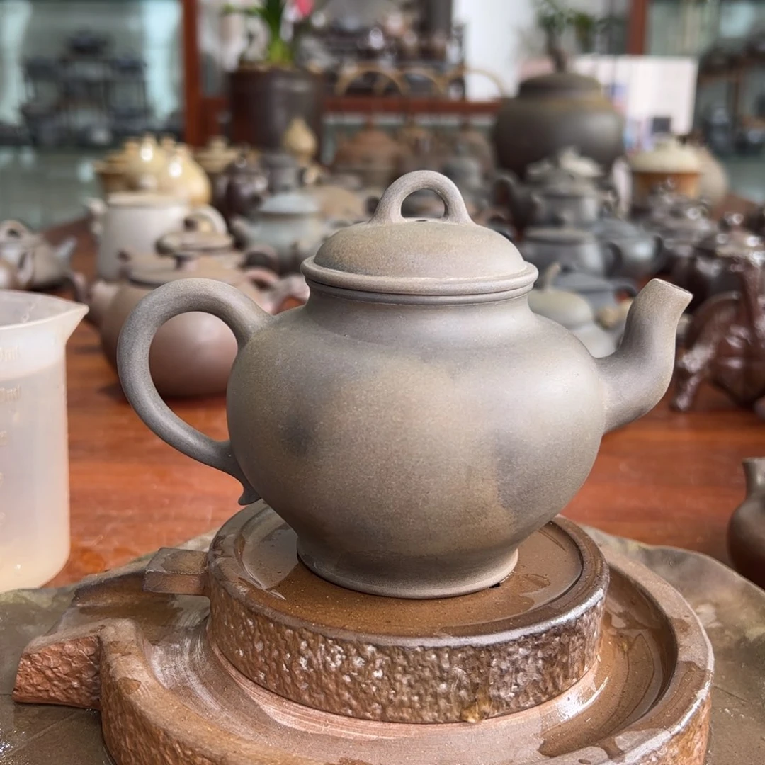贵台龙窑柴烧茶壶A24