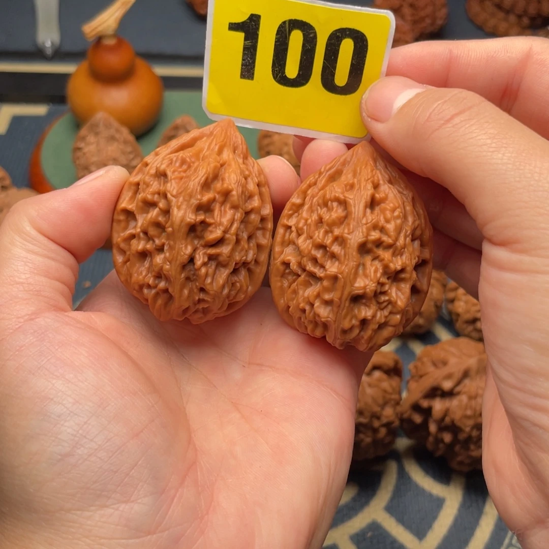 吊坠文玩核桃39全品老树鸡心100号