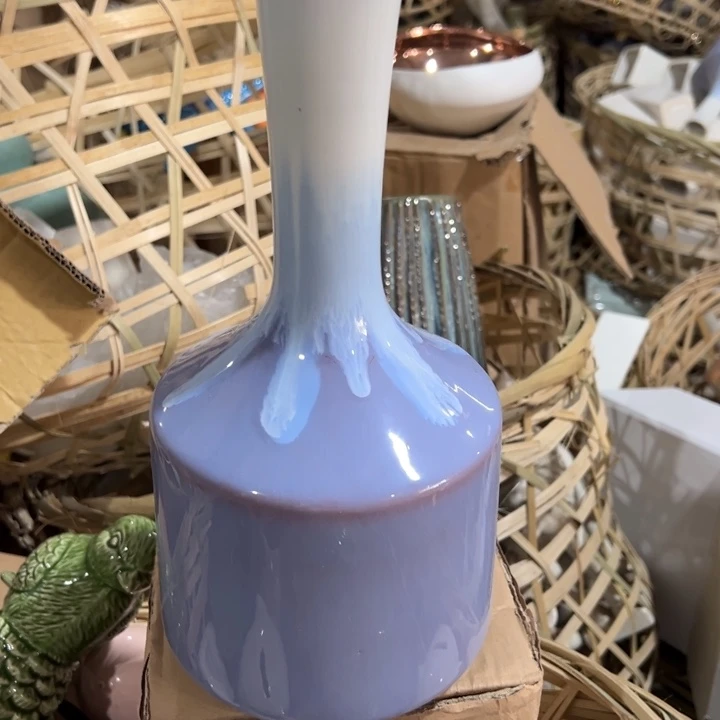 摆件花瓶陶瓷微瑕捡漏