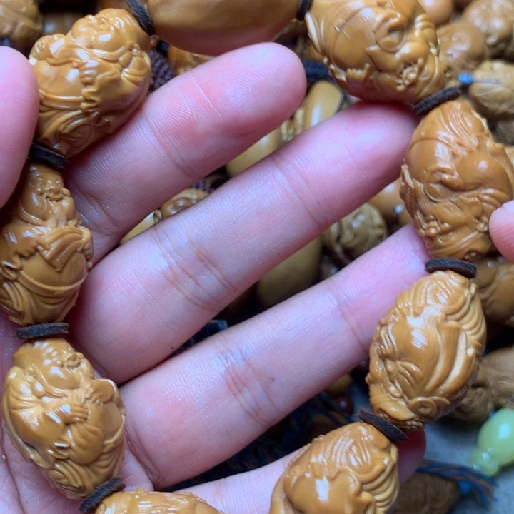 橄榄核手串/手链头一次