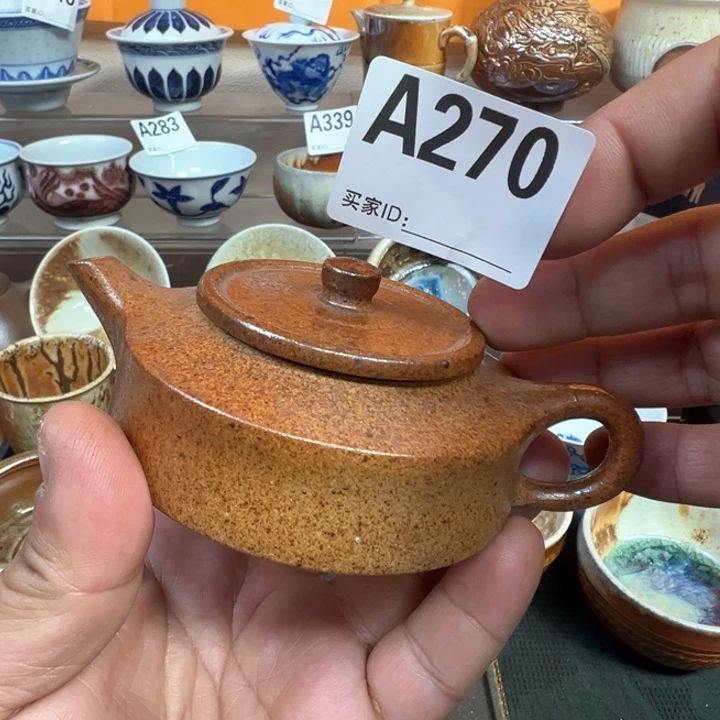 摆件270 景德镇手工柴烧茶器