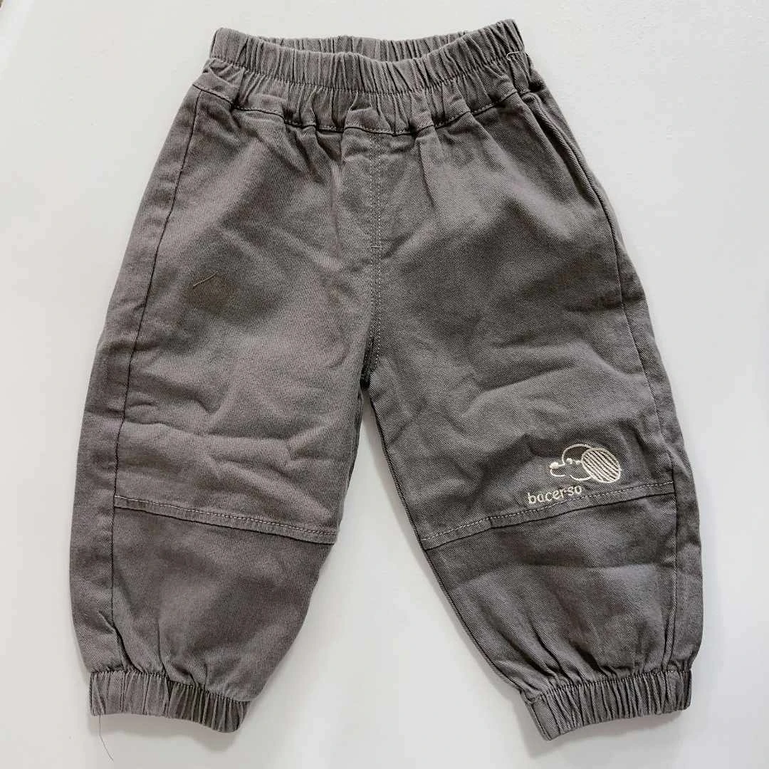 仔-【6746-5刺绣小狗】休闲裤