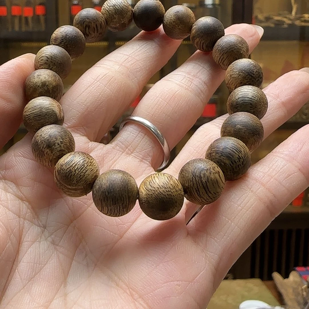 手串沉香小*颜30棋楠单圈1.1手串10g+多样性发一串