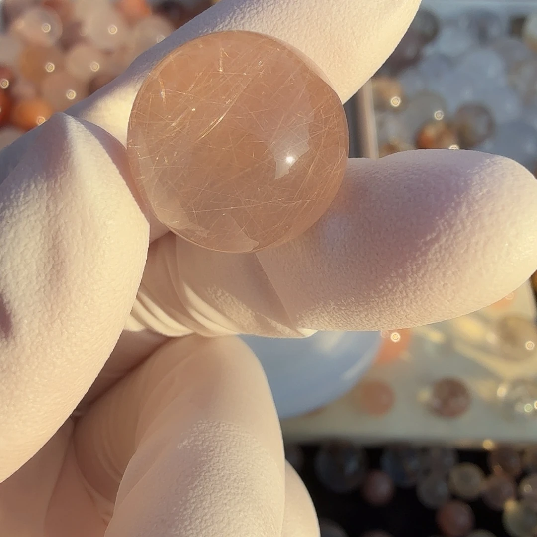 J***n水晶珠宝半成品未镶嵌16.5mm