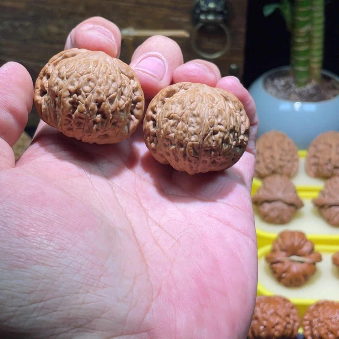 把件文玩核桃39全品满肉老款小众泥鳅背