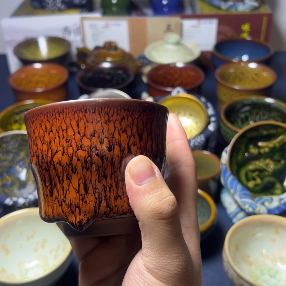 茶盏建阳建盏喝茶主人杯