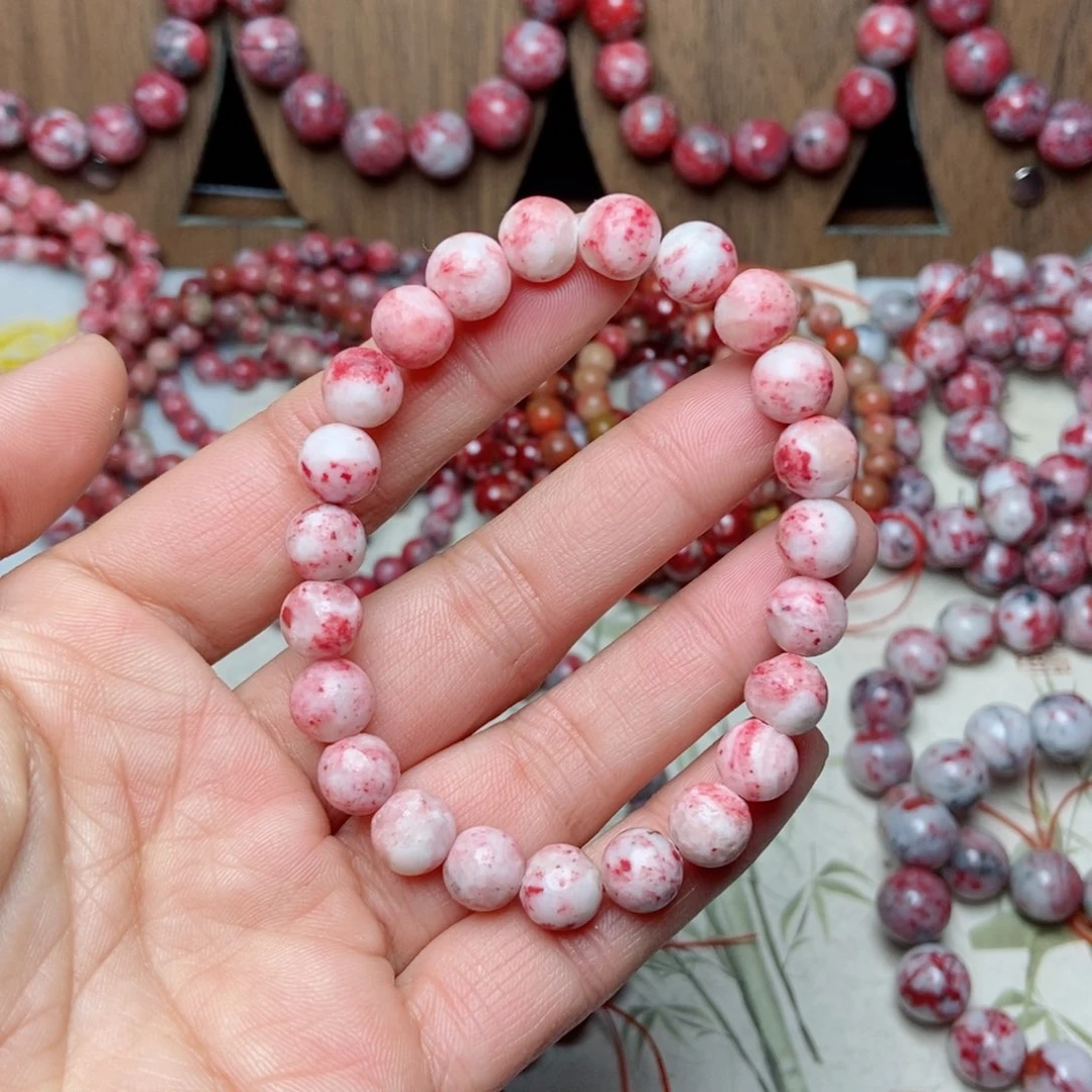 天然辰砂朱砂原石卡8