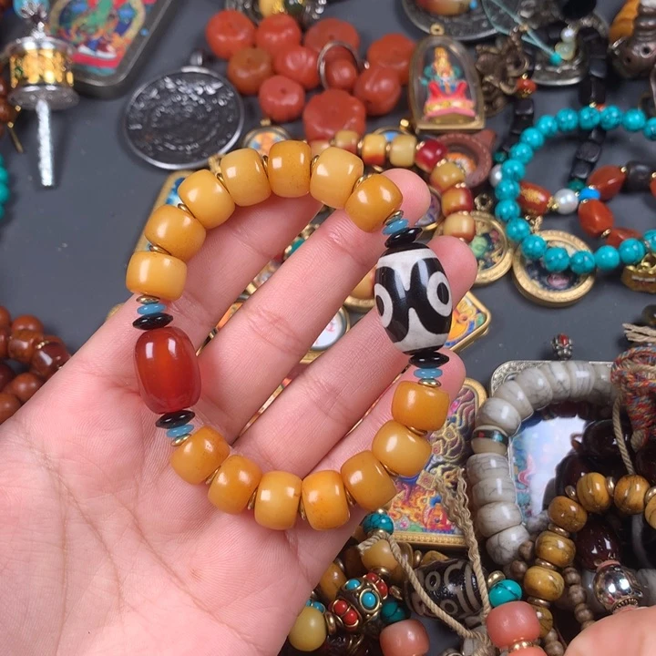 泥塑莜*藏式风格民俗手工艺