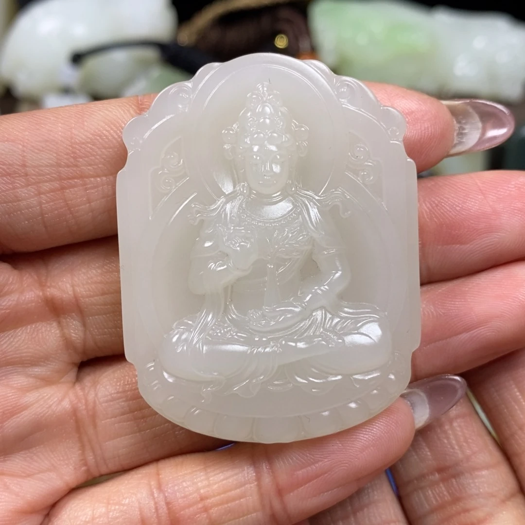 和田玉挂件未镶嵌