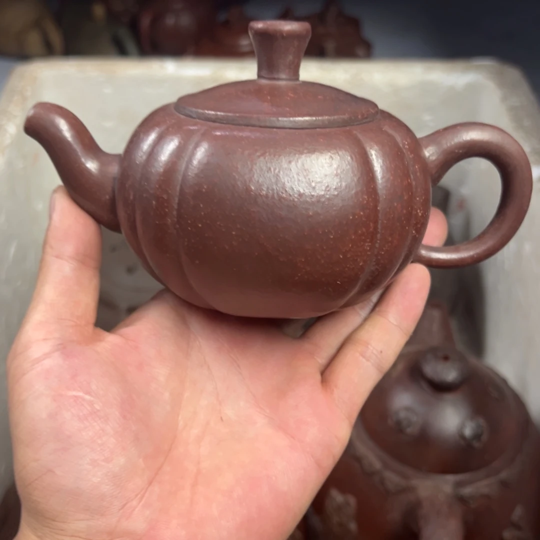 茶壶紫砂宜兴原矿紫砂壶350毫升容量