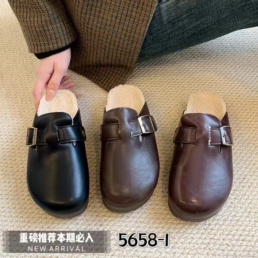 春款法式拖鞋女新款配裙子仙女风包头拖鞋5658-1