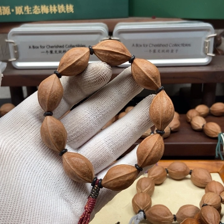 好***燕手串橄榄核1527三花