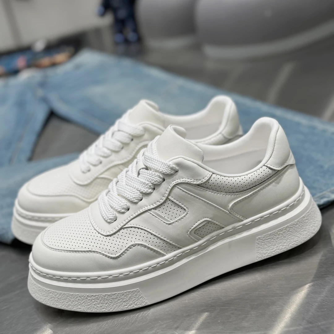 【华尔街名品】2025新款潮流时尚百搭厚底轻便男士高级感休闲板鞋