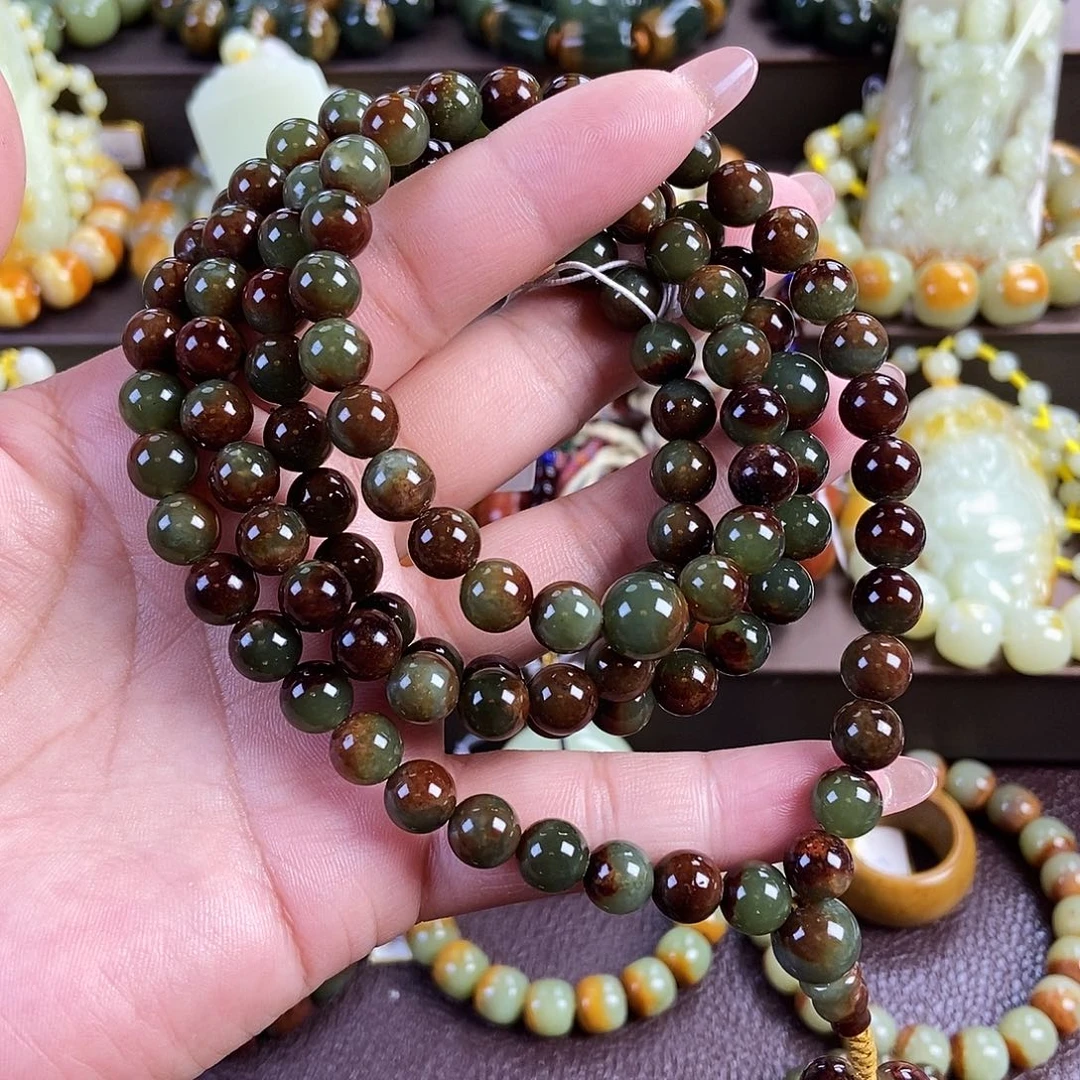 透闪石质玉未镶嵌手链