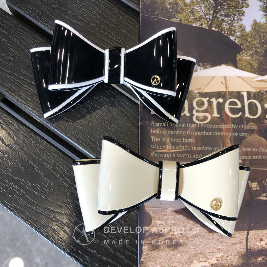 【现货】【ASPRO醋酸】 韩国新款发夹正品洋气弹簧夹涛涛款B4-11-AP30