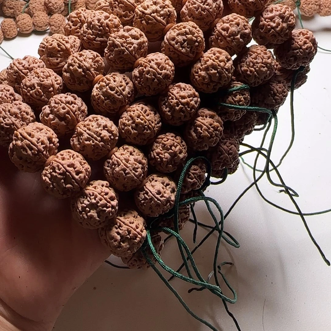 金刚菩提手串20尺寸深沟梅花