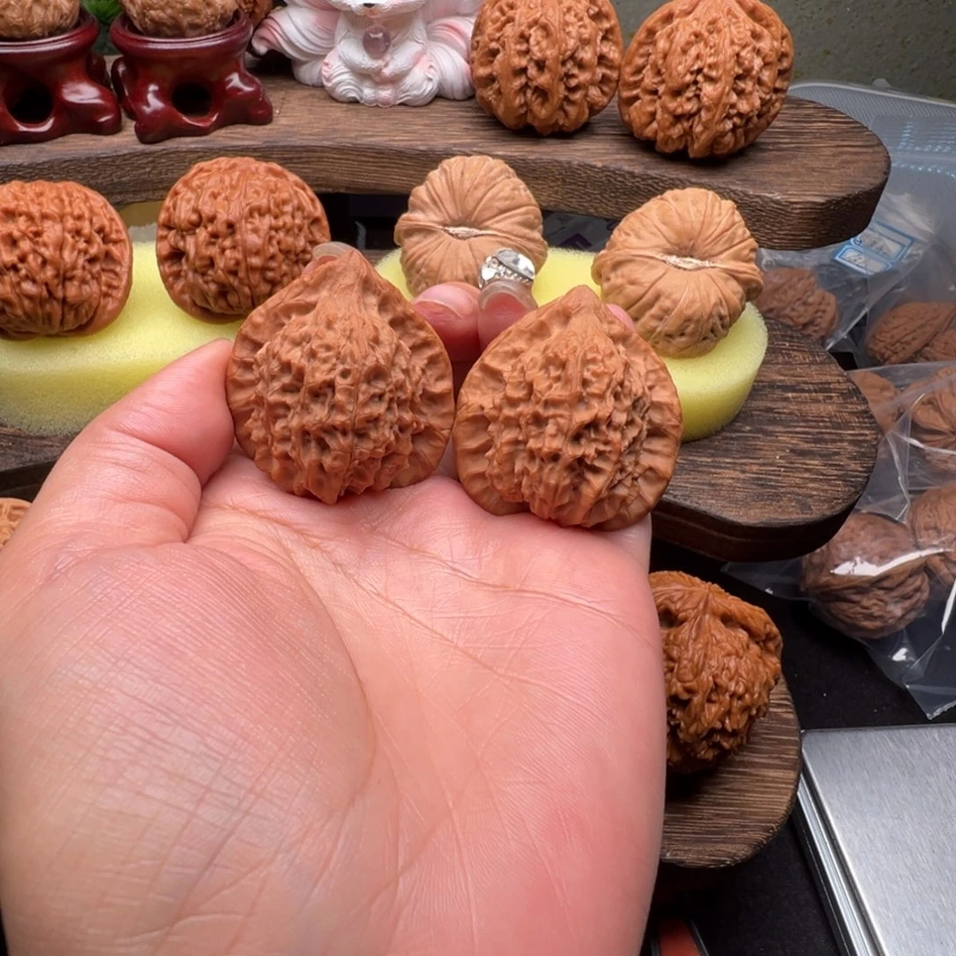 吊坠文玩核桃朱雀38全品