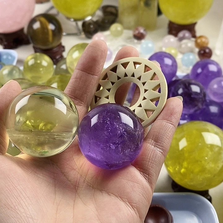 紫晶水晶8号未镶嵌天然水晶未镶嵌L****é