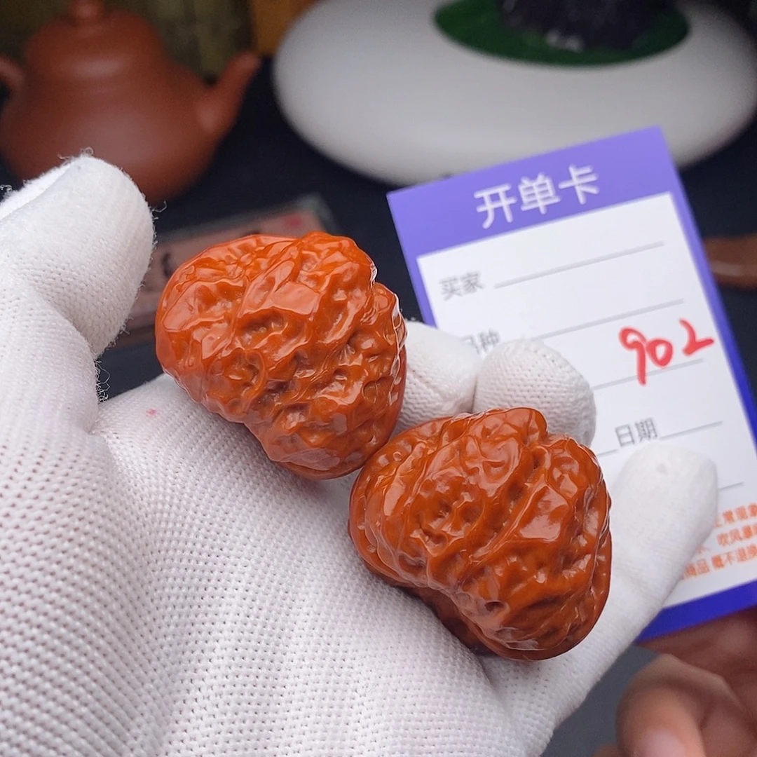 文玩核桃把件39蛤蟆头902