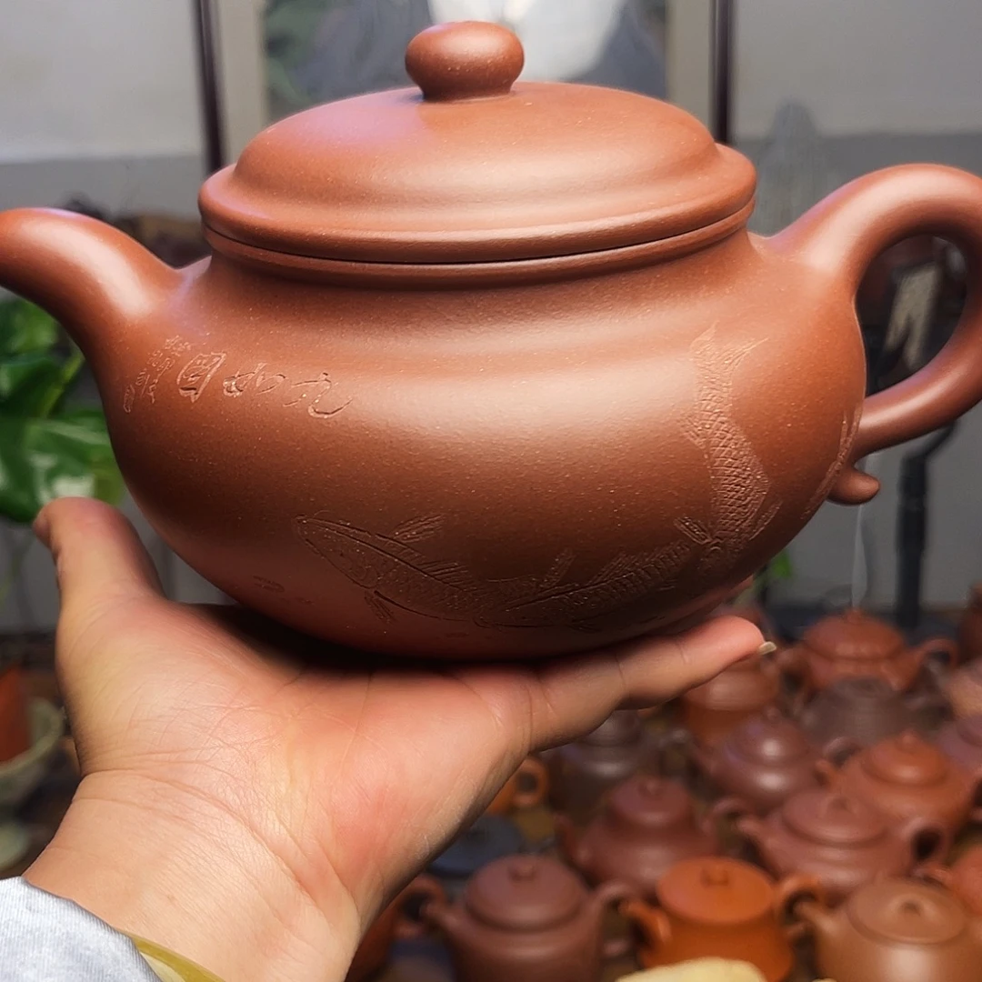 快***好紫砂壶原矿底槽清大仿古新粉福利价