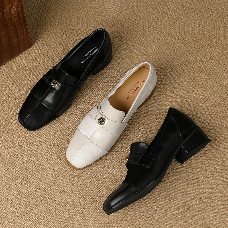 跟高3.5cm/34-40/百搭气质时尚新款休闲法式复古通勤日常洋气单鞋