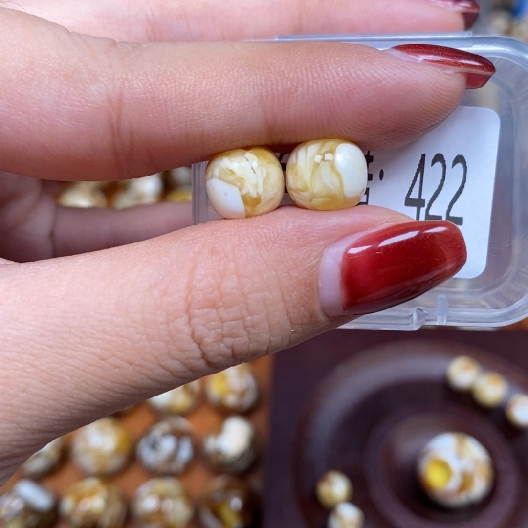 猴头核桃把件沁色圆珠老型422