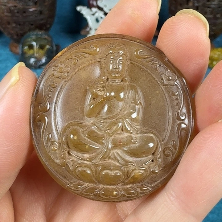 和田玉（糖玉）未镶嵌挂件