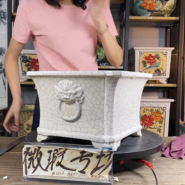 紫砂花盆G**y65。