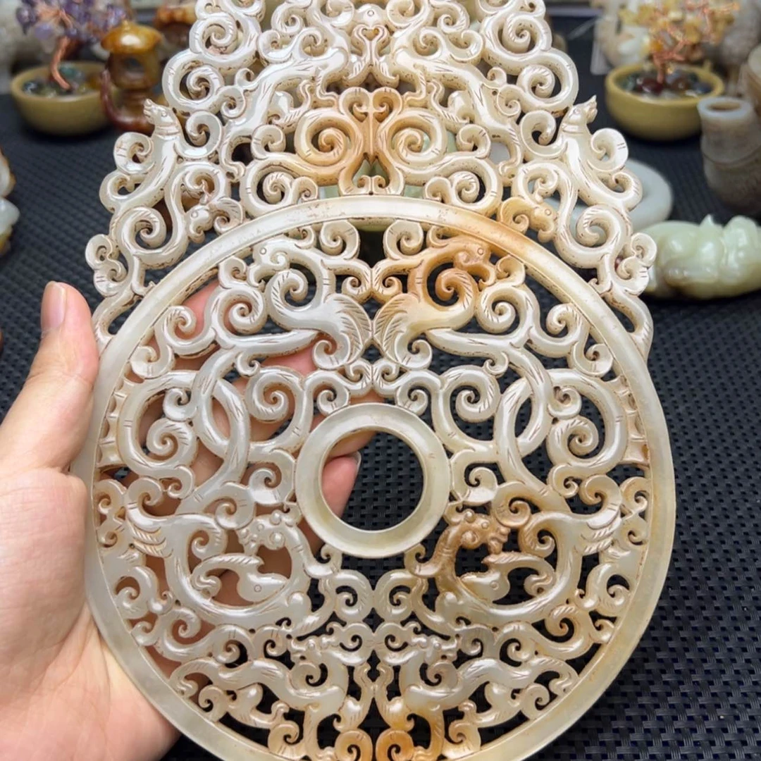 【闪购商品】未镶嵌和田玉（糖玉）挂件以**鉴