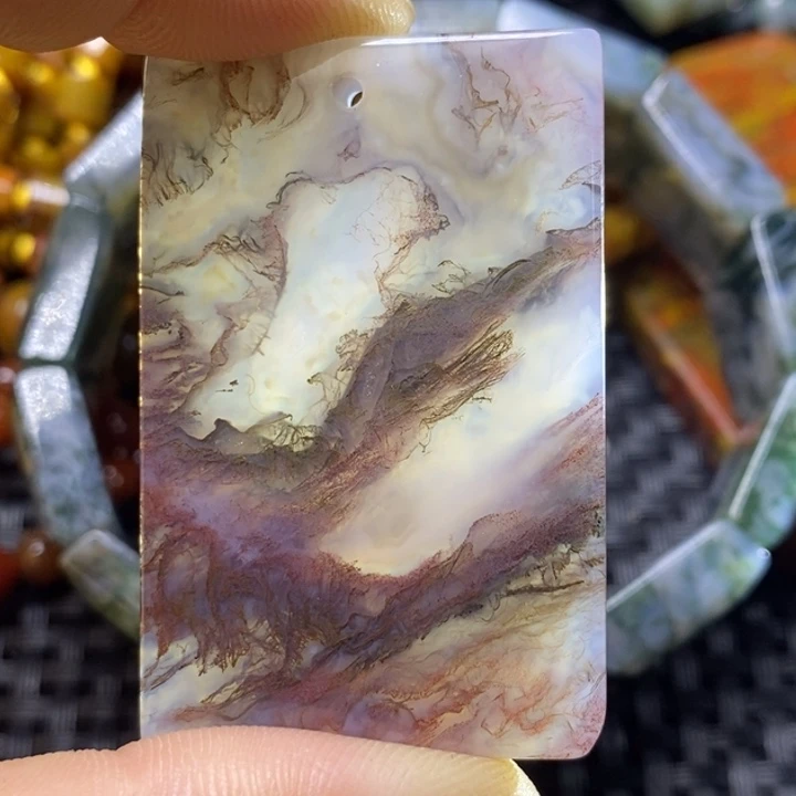 玛瑙/玉髓颈饰未镶嵌石*