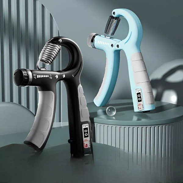 可调节计数款握力器10-100kg男女通用成人肌肉运动健身手部力量器