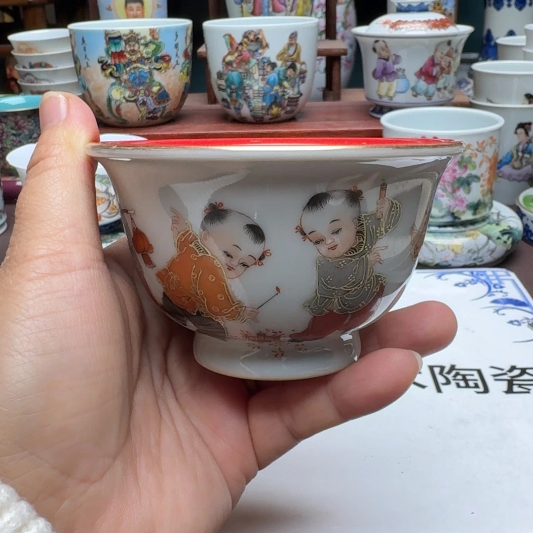 景德镇手工手绘展示