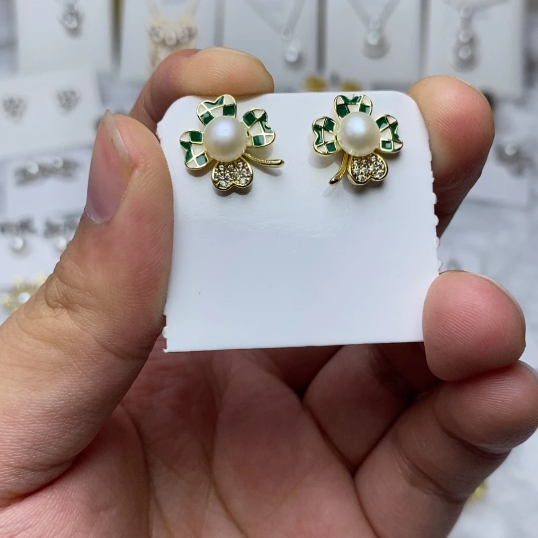 耳饰未镶嵌淡水珍珠