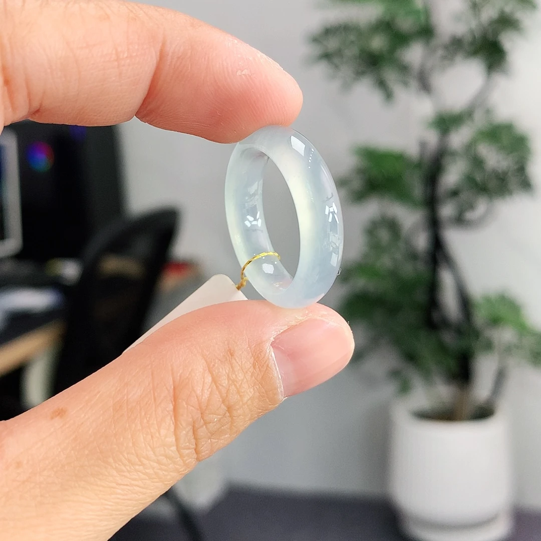 翡翠未镶嵌戒指15号