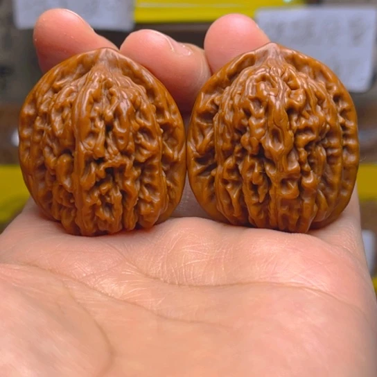 文玩核桃吊坠四座楼