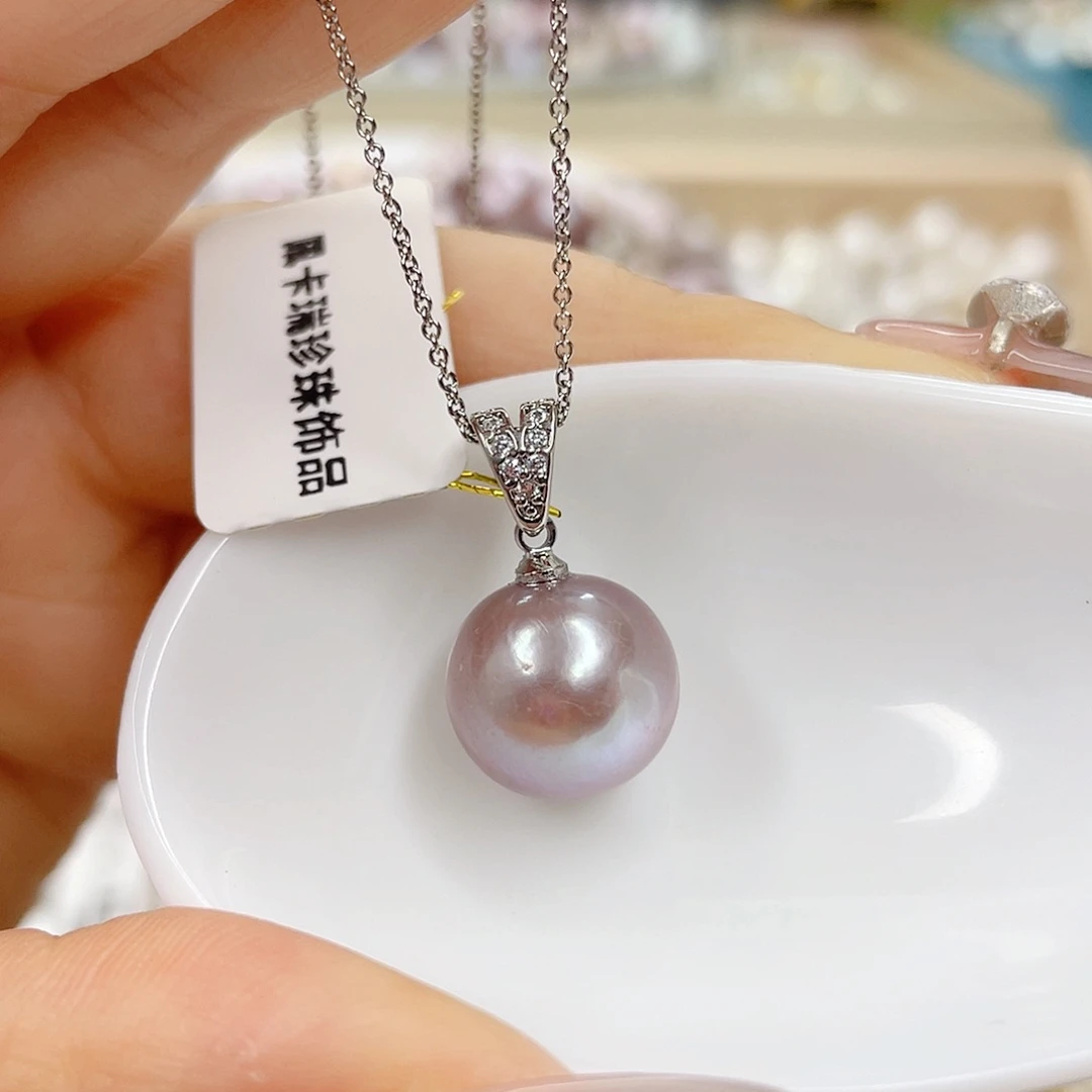 淡水珍珠合金吊坠(赠链)