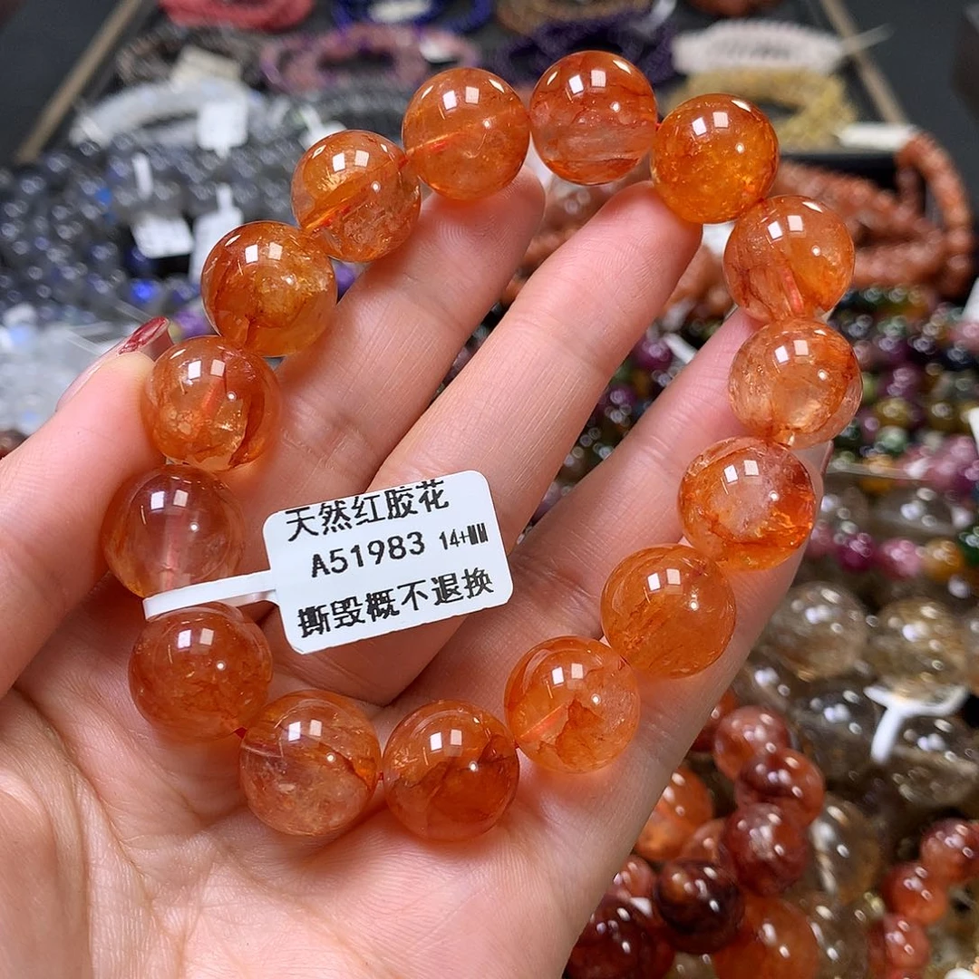 水晶手链未镶嵌，