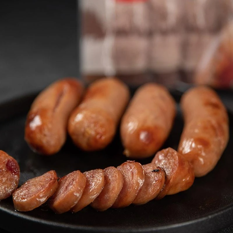 诸城原产地得利斯烤肠道地肠300g黑胡椒火山石热狗台湾风味香肠
