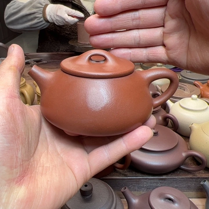 清水泥茶壶清水泥半手精工制作满瓢260c c