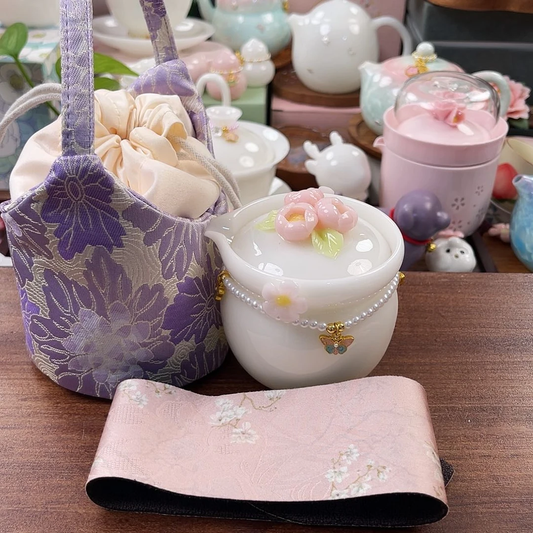 瓷片精美茶具孤品捡漏局