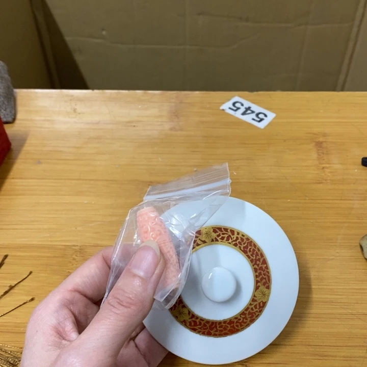 瓷片哈哈中古工艺品一件