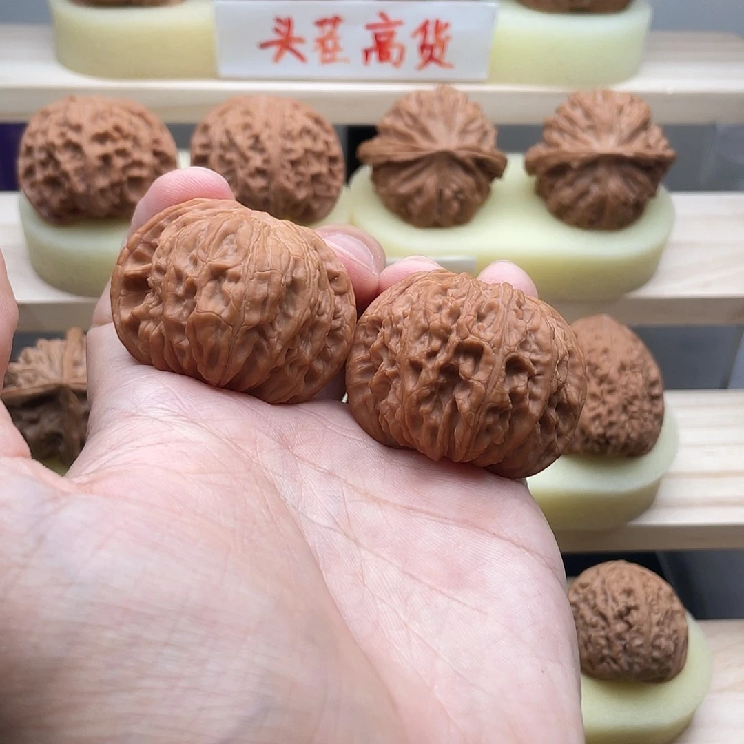 吊坠文玩核桃43全品正磨