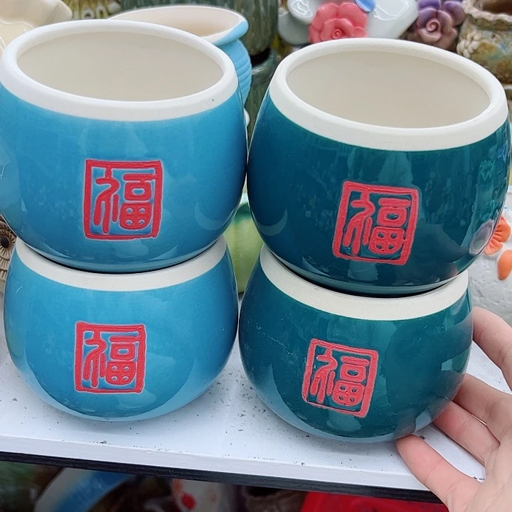 多肉绿植陶瓷花盆