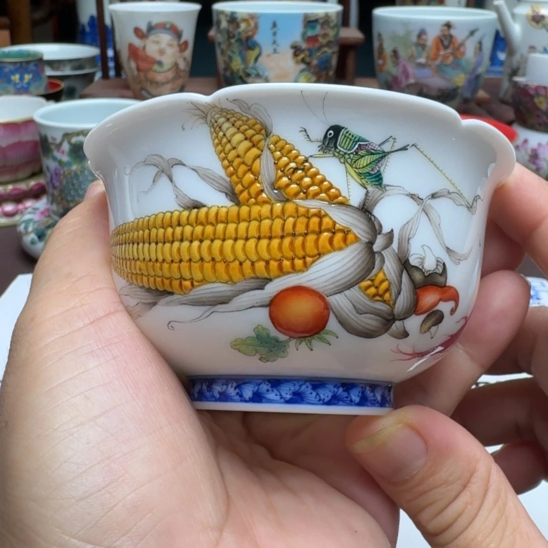 景德镇手工手给展示