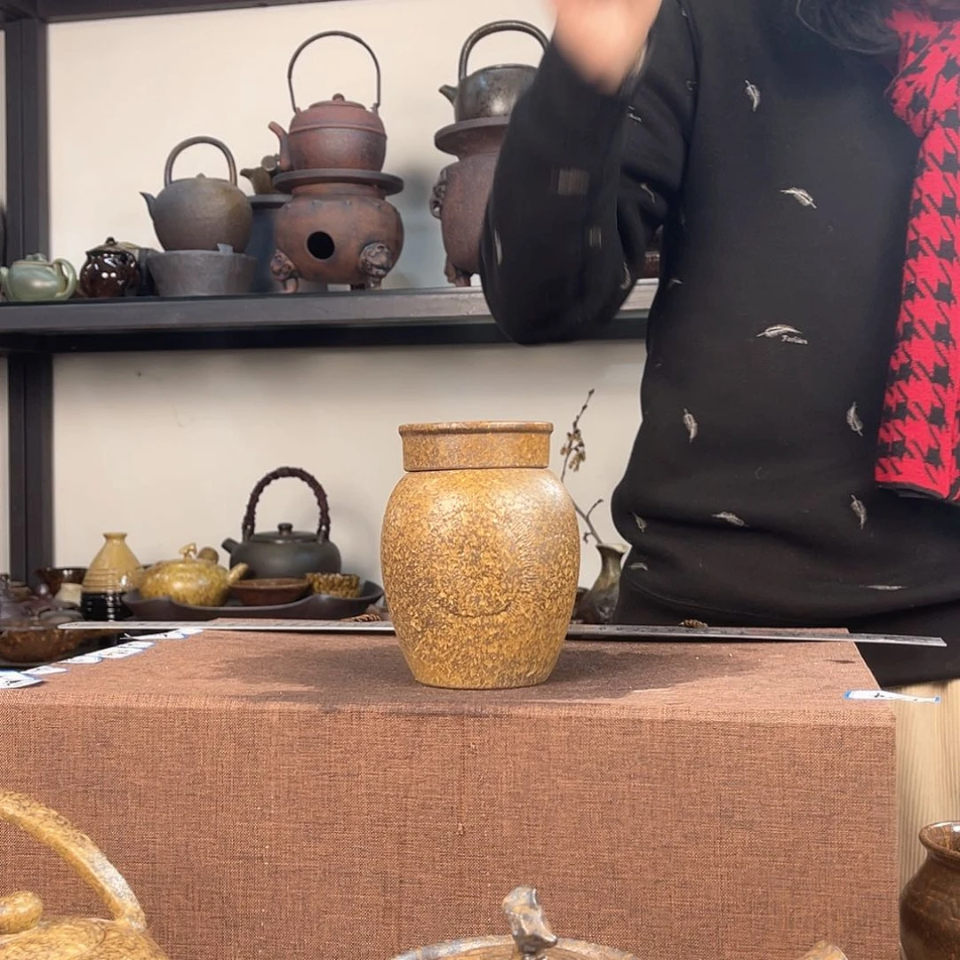 紫泥茶壶紫砂粗陶茶器