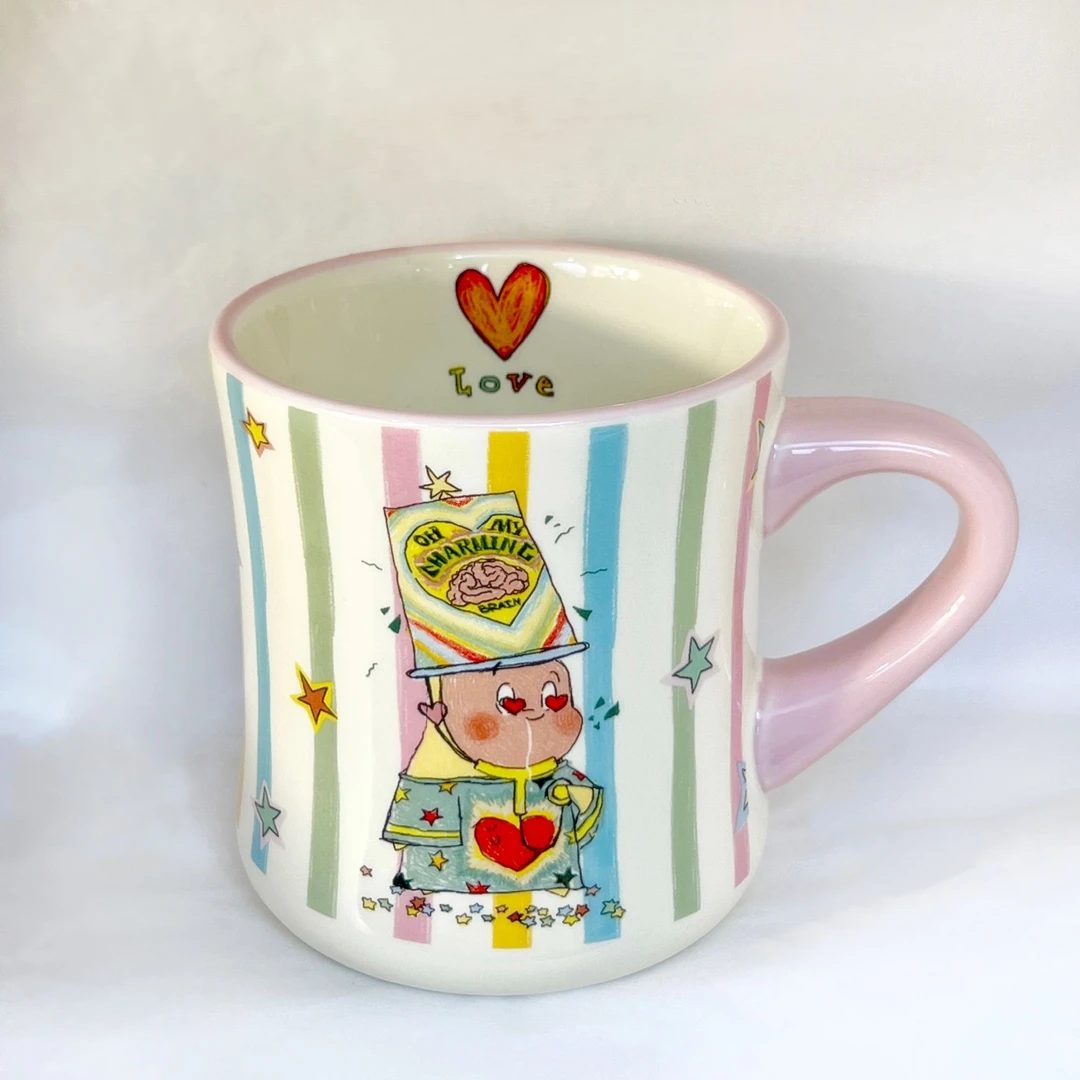 TOTYE·心动星星人高级感陶瓷杯生日礼物送女朋友6月20号限定福利