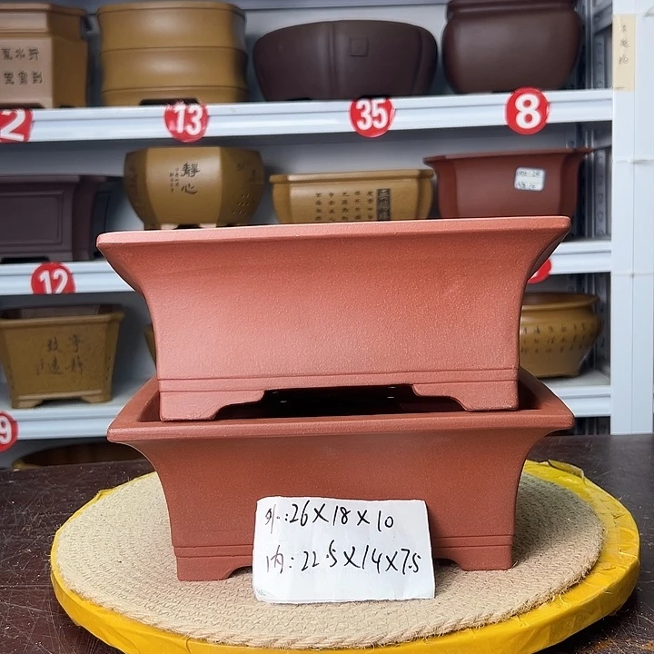 花盆紫砂蛇年大吉