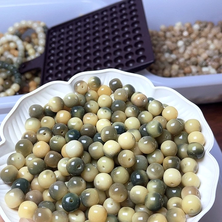 吊坠白玉菩提白玉菩提11微瑕青提桶30颗卡灯牌宠20颗