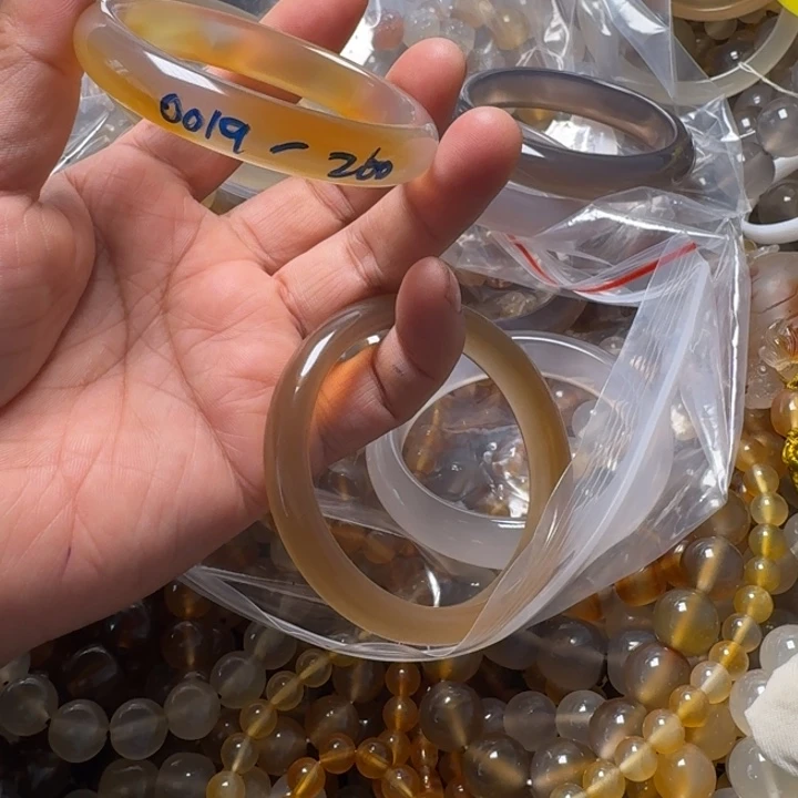 玛瑙/玉髓项链未镶嵌用****40019