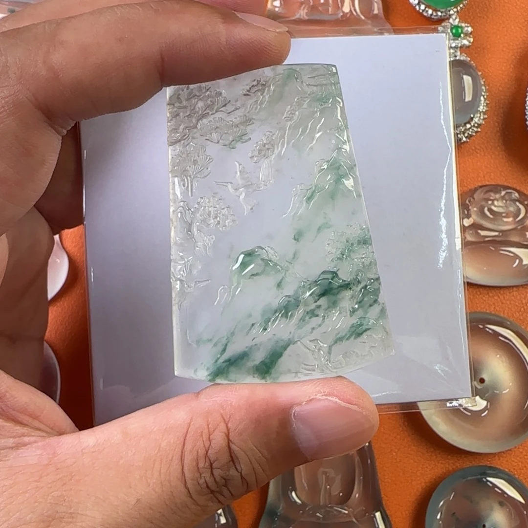 定制翡翠未镶嵌天然